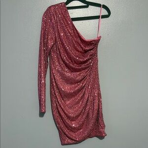 Fashion Nova Pink Mini Dress